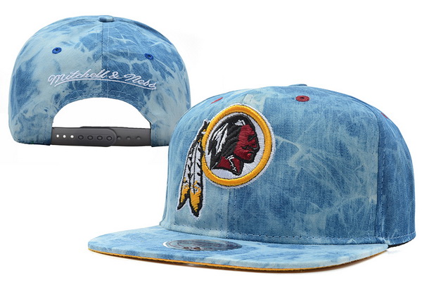 NFL Washington Redskins MN Acid Wash Denim Snapback Hat #12